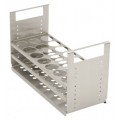 Julabo 8970347 Stainless-Steel Test Tube Rack, 21 tubes, 1.18 to 1.22"-