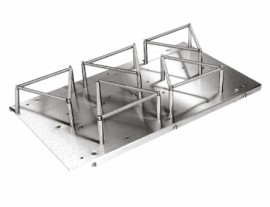 Julabo 8970366 Flask Carrier Tray, 5 flasks, 0.26 gal-