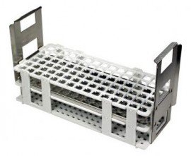 Julabo 8970382 Polypropylene Test Tube Rack, 90 tubes, 0.43 to 0.47"-