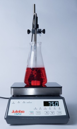 Julabo HSP.2 Digital Infrared Hot Plate/Magnetic Stirrer with Timer, Pt100 Sensor, 500&amp;deg;C-