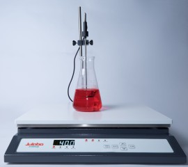 Julabo HTP.3 Digital Hot Plate with Pt100 Sensor, Sensor Stand, Timer, 400x300 mm, 300&amp;deg;C-