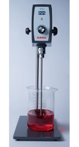 Julabo OHS.1 Digital Overhead Stirrer with Dial Control, Clamp, Stand and Stainless Steel Stirrer Shaft, 70 Ncm-