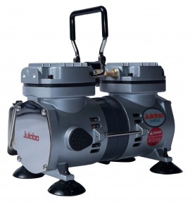 Julabo SXP.2 Oil-Free Piston Vacuum Pump with Manual Vacuum Gauge, 34 L/min, 150 mbar-