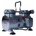 Julabo SXP.5 Oil-Free Piston Vacuum Pump with Manual Vacuum Gauge, 33 L/min, 13 mbar-