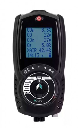 Kane KANE958 Flue Gas Analyzer with direct CO, O&lt;sub&gt;2&lt;/sub&gt;, and CO sensor protection-