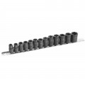 Ken-Tool 30108 Twist Socket Set, 13-Piece, 3/8" drive-