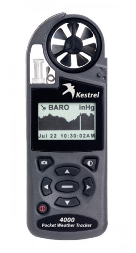 Kestrel 4000 Pocket Weather Meter Grey-