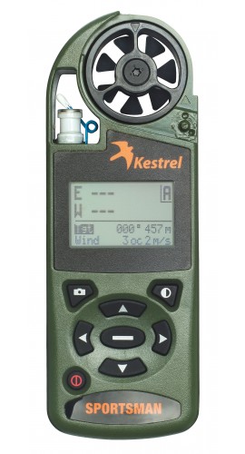 Kestrel 4500S Sportsman Ballistic Weather Meter with Bluetooth &amp; Spotter Pack-