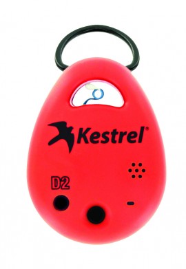 Kestrel DROP D2 Wireless Temperature/Humidity Data Logger, red-