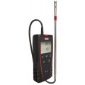 KIMO VT 110 S Portable Hotwire Thermo-Anemometer with remote probe, 32 to 122&amp;deg;F-