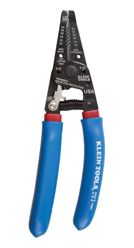 Klein Tools 11057 Wire Stripper and Cutter for 20-30 AWG Solid and 22-32 AWG Stranded Wire-