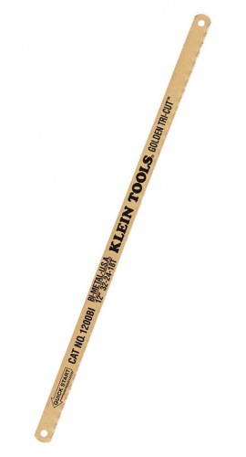Klein Tools 1200BI Tri-Cut Blades, gold, 100-pack-