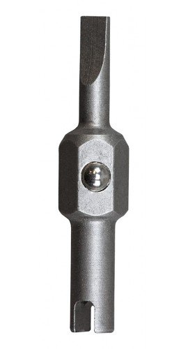 Klein Tools 13231 Replacement Bit, 0.125" slotted and Schrader-