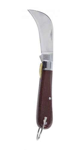 Klein Tools 1550-44 Pocket Knife, hawkbill slitting blade, 2.625"-