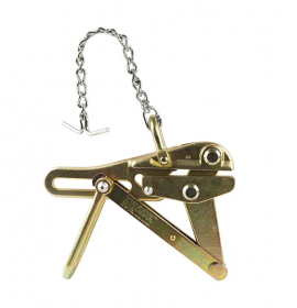 Klein Tools 16845CAT Chicago Grip with chain for coated guy wire, 0.218 to 0.55&quot;-