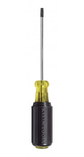 Klein Tools 19546 T30 TORX Screwdriver with round shank and cushion grip-