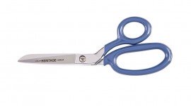 Klein Tools 206LR-P Bent Trimmers with large bottom ring, blue, 7&quot;-