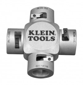 Klein Tools 21050 Large Cable Stripper, 350 to 750 MCM strip dimensions-