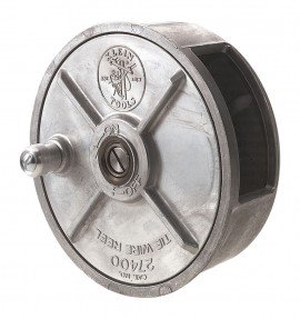 Klein Tools 27400 Tie Wire Reel, lightweight aluminum-