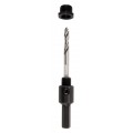 Klein Tools 31905 Hole Saw Arbor with adapter, 0.375&quot;-