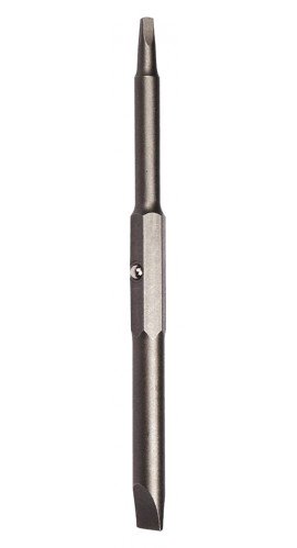 Klein Tools 32411 Replacement Bits, #1 square and 0.25&quot; slotted, 2-pack-