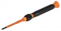 Klein Tools 32581INS 2-in-1 Insulated Electronics Screwdriver, Phillips, Slotted Bits-