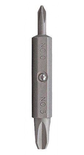 Klein Tools 32771 Replacement Bit, Phillips #0 and #3-