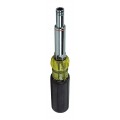 Klein Tools 32800 Multi-Bit Screwdriver, 6-in-1 design-