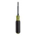 Klein Tools 32801 5-in-1 Multi-Bit Screwdriver/Nut Driver, heavy-duty-