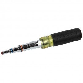 Klein Tools 32809MAG 9-in-1 Pass Through SAE Multi-Nut Driver, Magnetic-