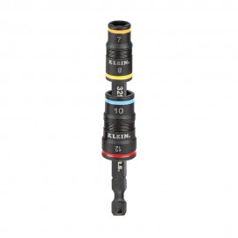 Klein Tools 32932M 4-in-1 Impact Rated Flip Socket Set, Metric-