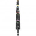 Klein Tools 32934M 8-in-1 Metric Impact-Rated Flip Socket Set-