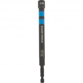 Klein Tools 38PNDHC 3/8-Inch Hollow Magnetic Color-Coded Power Nut Driver-