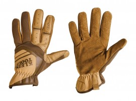 Klein Tools 40226 Journeyman Leather Utility Gloves, medium-
