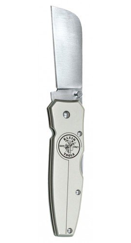 Klein Tools 44007 Lightweight Lockback Knife, 2.5&quot; coping blade-