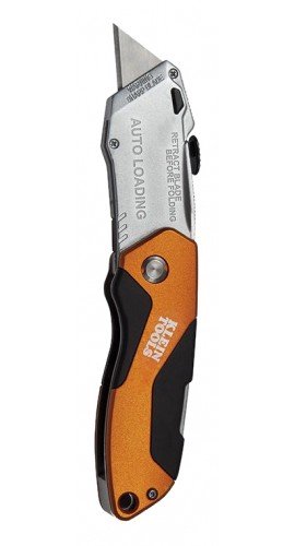 Klein Tools 44130 Auto-Loading Folding Utility Knife-