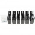 Klein Tools 450510 J-Hooks, 2-Inch, 6-Pack-