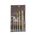 Klein Tools 4BPSET5 Brass Punch 5-Piece Set-