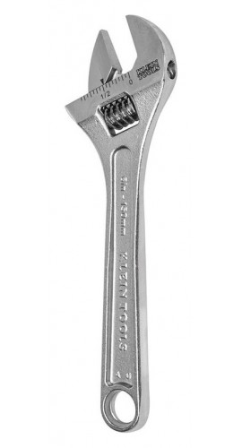 Klein Tools 507-6 Adjustable Wrench, extra capacity, 6&quot;-