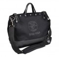 Klein Tools 510216SPBLK Deluxe Canvas Tool Bag, 13 pockets, 16&quot;-