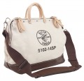 Klein Tools 5102-14SP Canvas Deluxe Tool Bag, 10 pockets, 14&quot;-