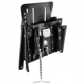 Klein Tools 5167 Leather Tool Pouch, 11-Pocket-