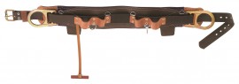 Klein Tools 5268N-30D Fixed Body Belt, 30", 47 to 55" waist size-