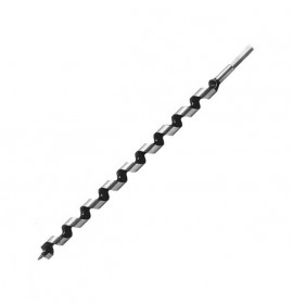 Klein Tools 53443 Steel Ship Auger Bit, screw point, 1.125 x 15&quot;-