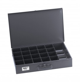 Klein Tools 54446 Storage Box with 21 compartments, extra-large-