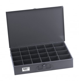 Klein Tools 54447 Storage Box with 24 compartments, extra-large-