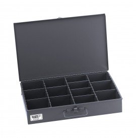 Klein Tools 54451 Storage Box with adjustable compartments, extra-large-