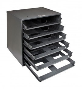 Klein Tools 54476 Slide Rack, 6-box capacity, 16.375" height-