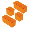 Klein Tools 54811MB MODbox&amp;trade; Replacement Bins, Tall, 4-Pack-