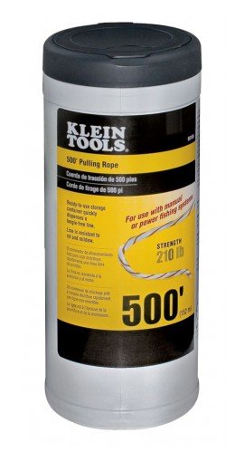 Klein Tools 56108 Poly Pull Line with orange tracer, 500&#039;-